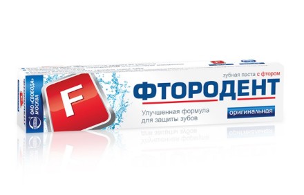 Εικόνα της Οδοντόκρεμα Ftorodent «Πρωτότυπη» 62 g