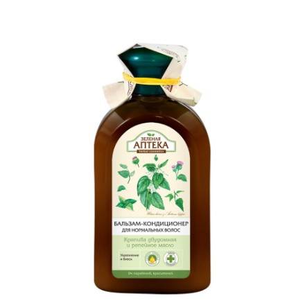 Εικόνα της Conditioner για κανονικά μαλλιά Πράσινο φαρμακείο «Τσουκνίδα και κολλιτσίδα» 300 ml