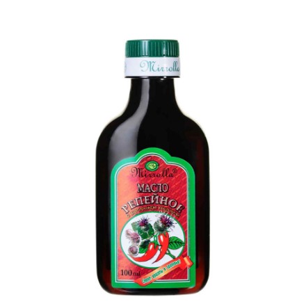 Изображение Репейное масло Mirrolla с красным перцем 100 мл