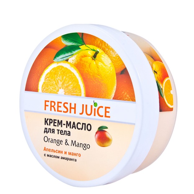 Изображение Крем-масло для тела Fresh Juice «Orange & Mango» 225 ml