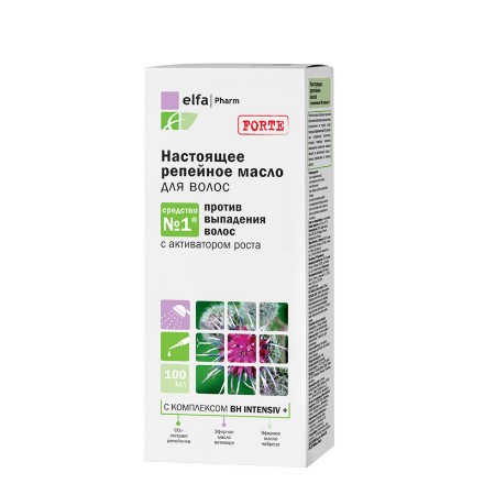 Изображение Настоящее репейное масло Elfa Pharm, 100 мл