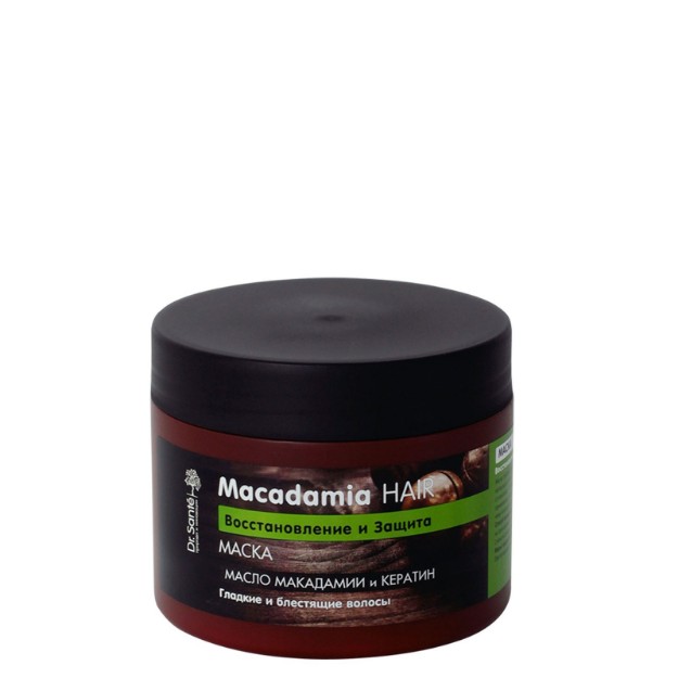 Изображение Маска для волос Dr. Sante Macadamia Hair «Восстановление и защита» 300 мл