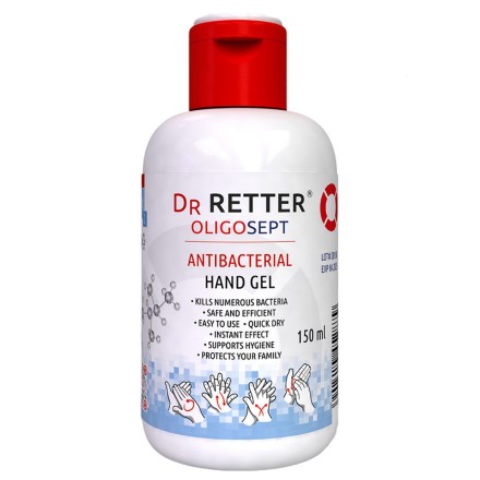 Εικόνα της Αντισηπτικό τζέλ χεριών Dr. Retter OLIGOSEPT 150 ml