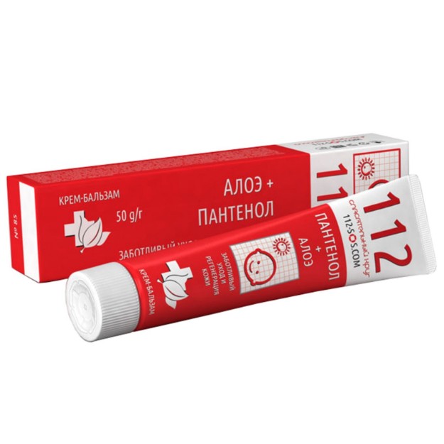 Изображение Крем-бальзам для тела «Пантенол + Алоэ Спасательный Круг 911, 50 г