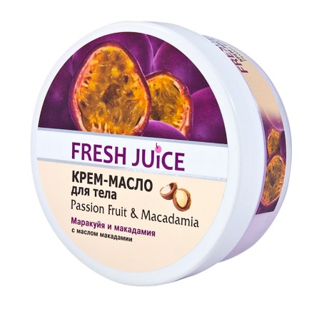 Εικόνα της Κρέμα σώματος Fresh Juice «Passion Fruit & Macadamia» 225 ml