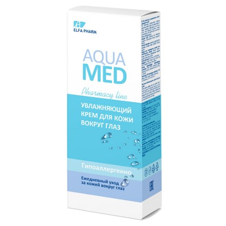 Εικόνα της Ενυδατική κρέμα ματιών Aqua Med 15 ml