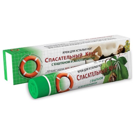 Εικόνα της Κρέμα για κουρασμένα πόδια με κάστανο και χρυσόβεργα Dr. Retter, 50 ml