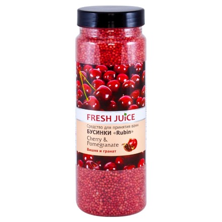 Изображение Средство для ванн FRESH JUICE «Cherry & Pomegranate» 450 г