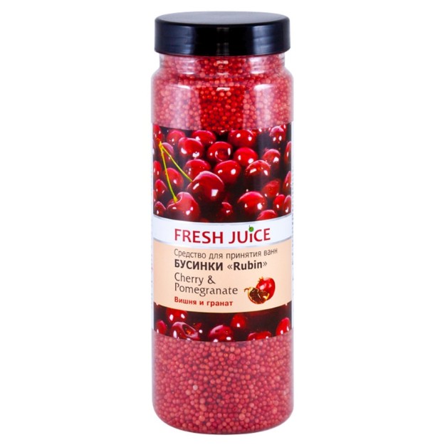 Изображение Средство для ванн FRESH JUICE «Cherry & Pomegranate», 450 г