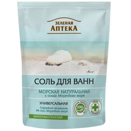 Εικόνα της Άλατα μπάνιου «Φύση της Θάλασσας» Πράσινο Φαρμακείο 500 g 
