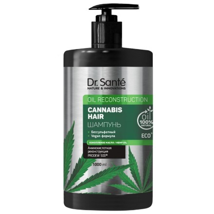 Изображение Шампунь «Dr. Sante Cannabis Hair» 1000 мл