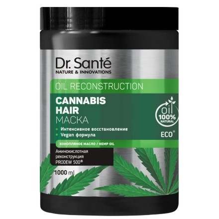 Εικόνα της Μάσκα για μαλλιά «Dr. Sante Cannabis Hair», 1000 ml