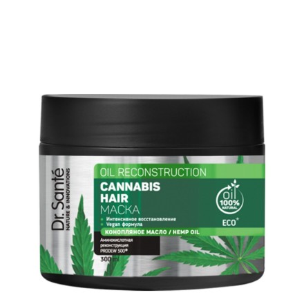 Εικόνα της Μάσκα για μαλλιά Dr. Sante Cannabis Hair,  300 ml