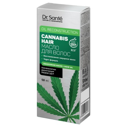 Εικόνα της Λάδι για μαλλιά «Dr. Sante Cannabis Hair» 50 ml