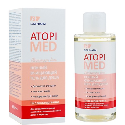 Εικόνα της Αφρόλουτρο καθαρισμού Atopi Med 400 ml