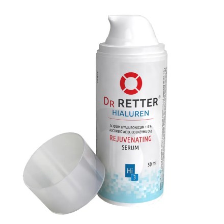 Εικόνα της Ορός αντιγήρανσης με βάση υαλουρονικό οξύ Dr. Retter  HIALUREN, 50 ml