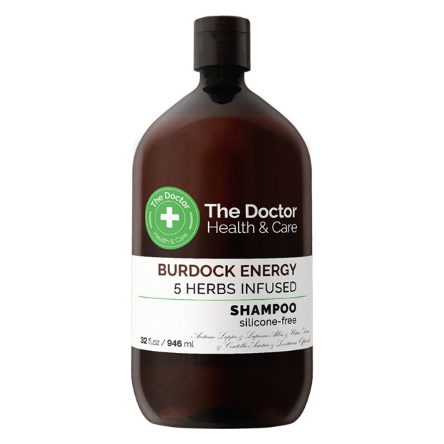 Picture of Δυναμωτικό σαμπουάν The Doctor με εγχύματα 5 βοτάνων «Burdock energy» 946 ml
