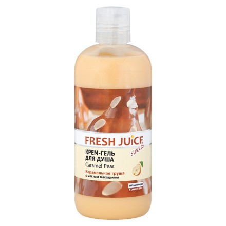 Εικόνα της Αφρόλουτρο - τζελ Fresh Juice «Caramel Pear» 500 ml