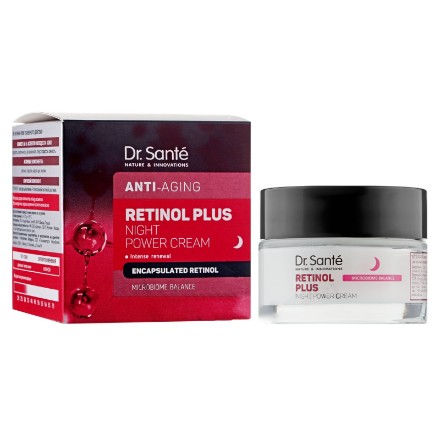 Εικόνα της Ενισχυμένη κρέμα νύχτας Dr. Sante Retinol Plus 50 ml