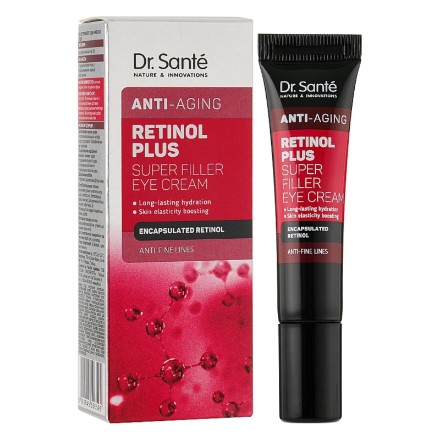 Εικόνα της Super Filler για το δέρμα γύρω από τα μάτια  Dr. Sante Retinol Plus 15 ml 