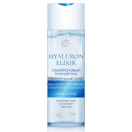 Εικόνα της Τονωτική λοσιόν προσώπου με υαλουρονικό Hyaluron Elixir 200 ml