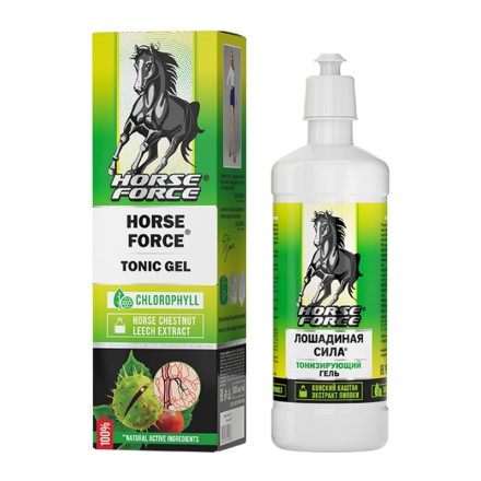 Εικόνα της Τζελ ποδιών τονωτικό Horse Force με ιπποκαστανιά και εκχύλισμα φαρμακευτικής βδέλλας 500 ml