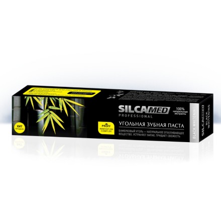 Εικόνα της Οδοντόκρεμα Silca Med «Professional black whitening» 75 g