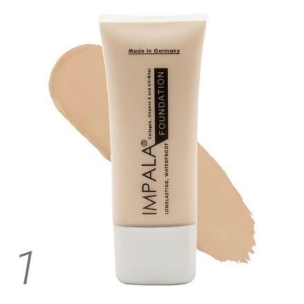 Εικόνα της Αδιάβροχο foundation IMPALA Collagen №1 30 ml