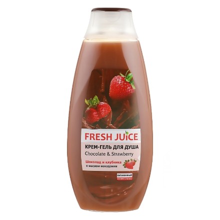 Εικόνα της Αφρόλουτρο - τζελ Fresh Juice «Chocolate & Strawberry» 400 ml