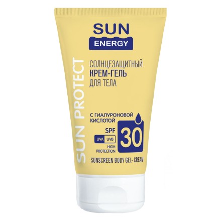 Εικόνα της Αντηλιακή κρέμα σώματος Sun Energy με υαλουρονικό οξύ SPF 30, 150 ml