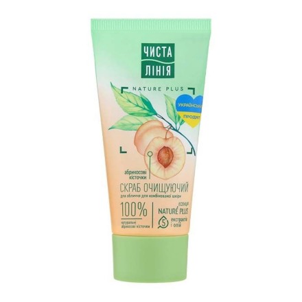 Εικόνα της Scrub προσώπου Pure Line «Κουκούτσι βερίκοκου», 50 ml 