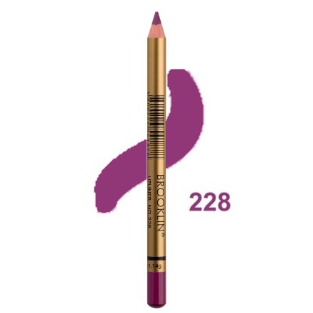 Εικόνα της Μολύβι χειλιών BROOKLIN № 228 Fuchsia Matte