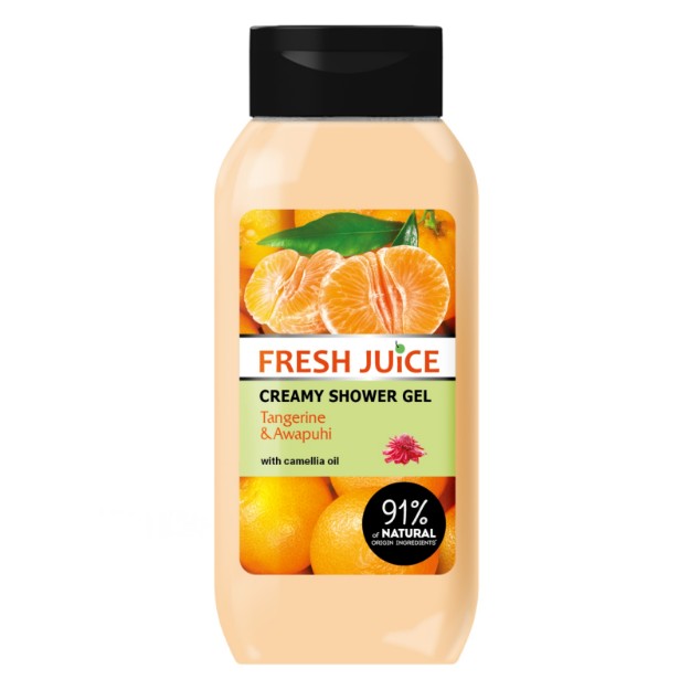 Изображение Крем-гель для душа Fresh Juice «Tangerine & Awapuhi» 400 мл