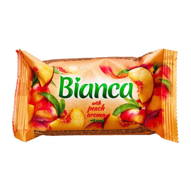 Изображение Детское мыло туалетное Bianca с ароматом персика, 140 г