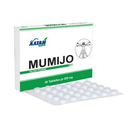 Εικόνα της Mumie Altai Pharm Βιολογικό συμπλήρωμα διατροφής 30 δισκία των 200 mg