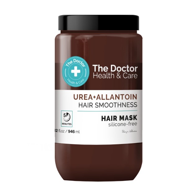 Изображение Маска для волос The Doctor «Mочевина + аллантоин» Гладкость волос 946 мл