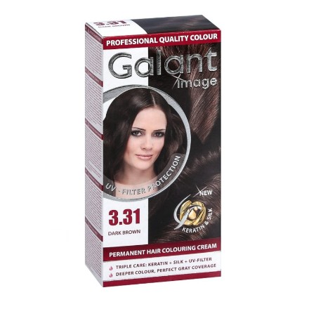 Εικόνα της Βαφή για μαλλιά Galant 3.31 Dark Brown