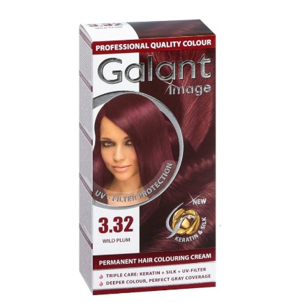 Εικόνα της Βαφή για μαλλιά Galant 3.32 Wild Plum