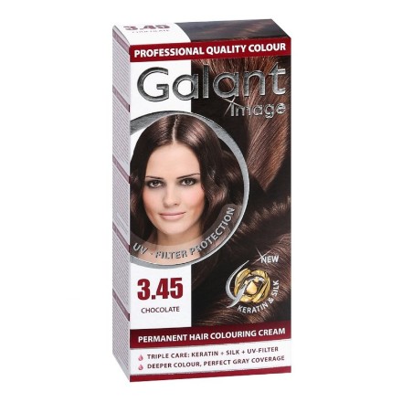 Εικόνα της Βαφή για μαλλιά Galant 3.45 Chocolate