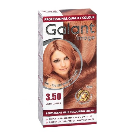 Εικόνα της Βαφή για μαλλιά Galant 3.50 Light Copper