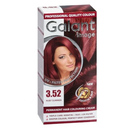 Εικόνα της Βαφή για μαλλιά Galant 3.52 Ruby Summer
