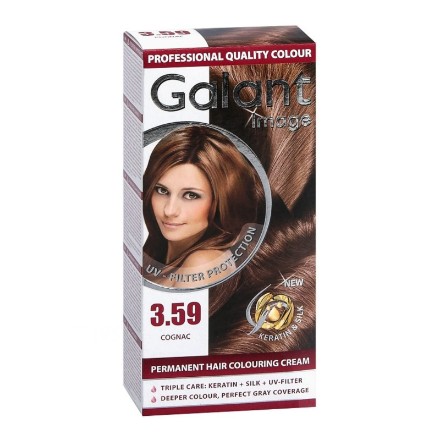 Εικόνα της Βαφή για μαλλιά Galant 3.59 Cognac