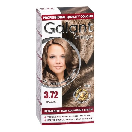 Εικόνα της Βαφή για μαλλιά Galant 3.72 Hazelnut