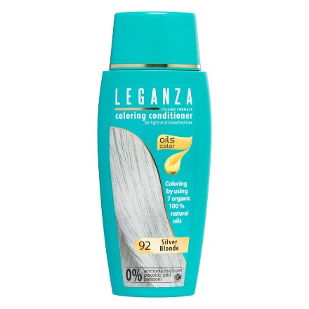 Изображение Тонирующий бальзам для волос Leganza тон 92 Серебряный блонд 150 мл