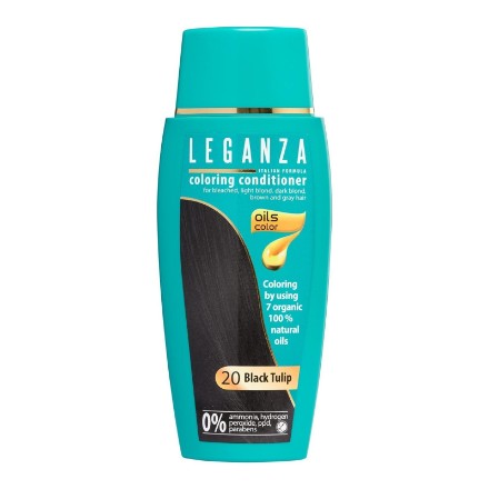 Изображение Тонирующий бальзам для волос Leganza тон 20 Черный тюльпан 150 мл