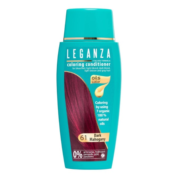 Picture of Μαλακτική κρέμα μαλλιών με χρώμα χωρίς αμμωνία № 61 Σκούρο Ακαζού 150 ml