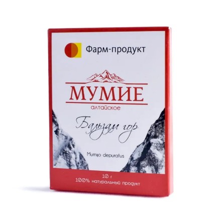 Изображение Mumijo Altai Mountains Balm συμπλήρωμα διατροφής σε μορφή πάστας 10 g
