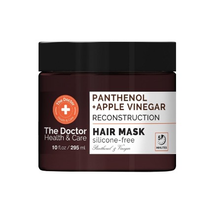 Εικόνα της Μάσκα αναδόμησης μαλλιών The Doctor «Πανθενόλη + Μηλόξυδο» Reconstruction 295 ml