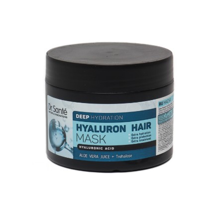 Εικόνα της Μάσκα μαλλιών Dr. Sante Hyaluron Hair «Βαθιά ενυδάτωση» 300 ml