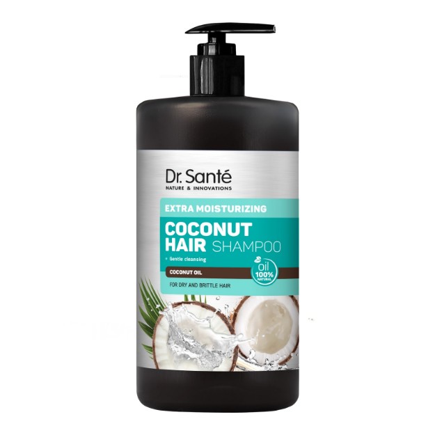 Picture of Σαμπουάν για ξηρά και εύθραυστα μαλλιά Dr. Sante Coconut Hair, 1000 ml